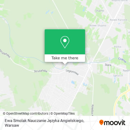 Ewa Smolak Nauczanie Języka Angielskiego map