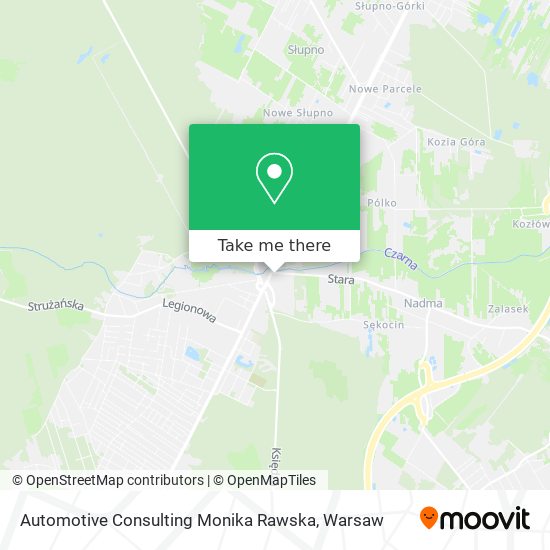 Карта Automotive Consulting Monika Rawska