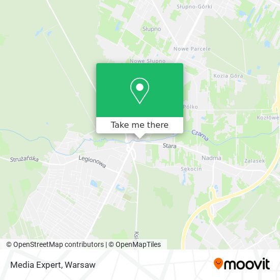 Media Expert map