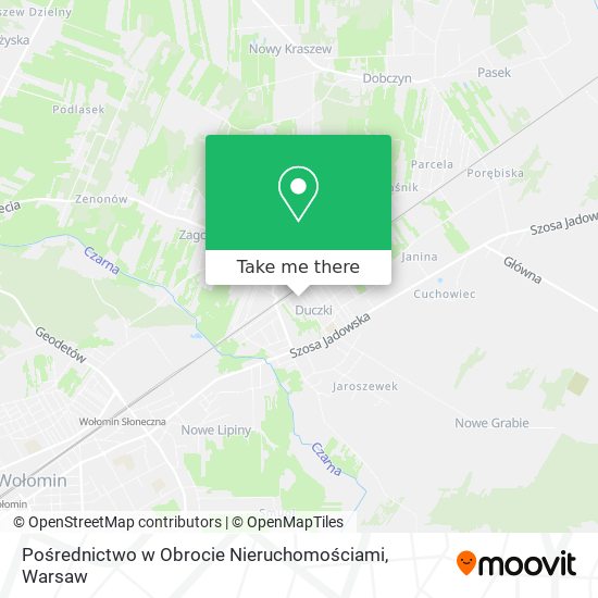 Pośrednictwo w Obrocie Nieruchomościami map