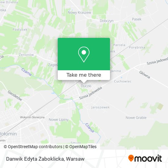 Danwik Edyta Żaboklicka map