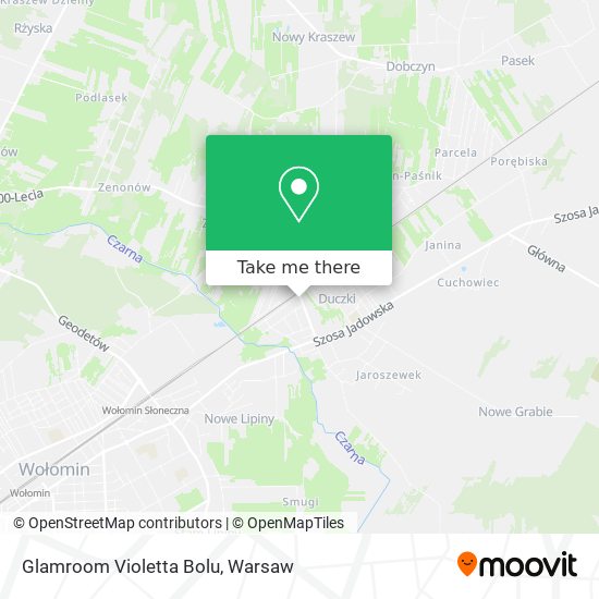 Glamroom Violetta Bolu map