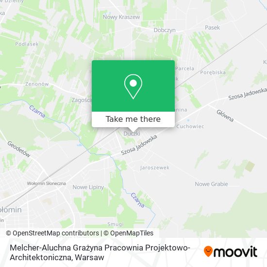 Melcher-Aluchna Grażyna Pracownia Projektowo-Architektoniczna map