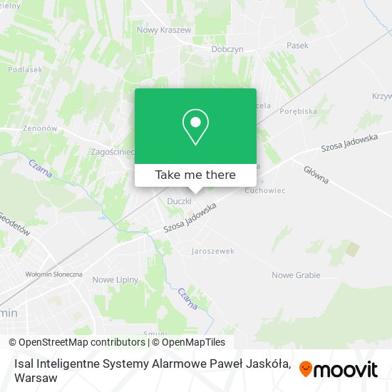 Isal Inteligentne Systemy Alarmowe Paweł Jaskóła map