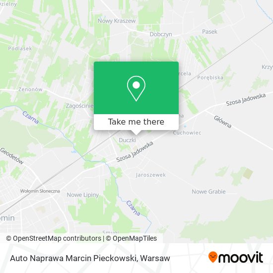 Auto Naprawa Marcin Pieckowski map