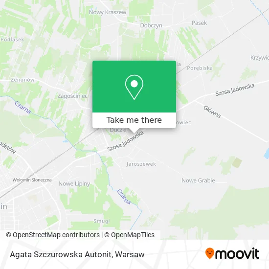 Agata Szczurowska Autonit map