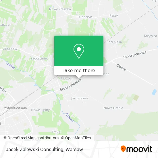 Jacek Zalewski Consulting map