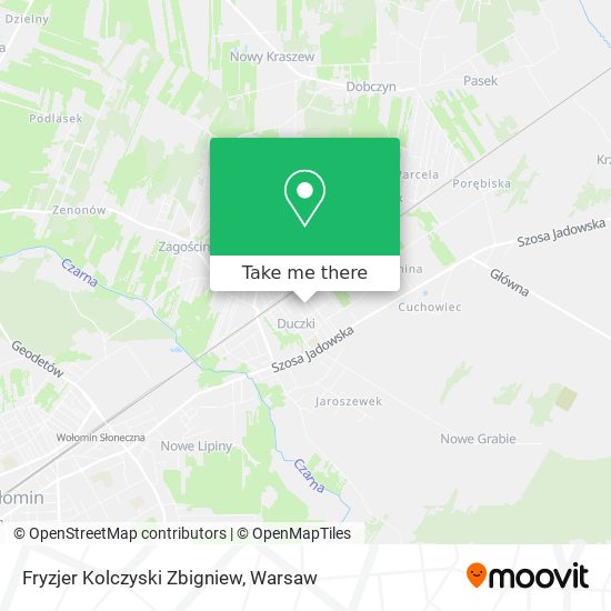 Fryzjer Kolczyski Zbigniew map