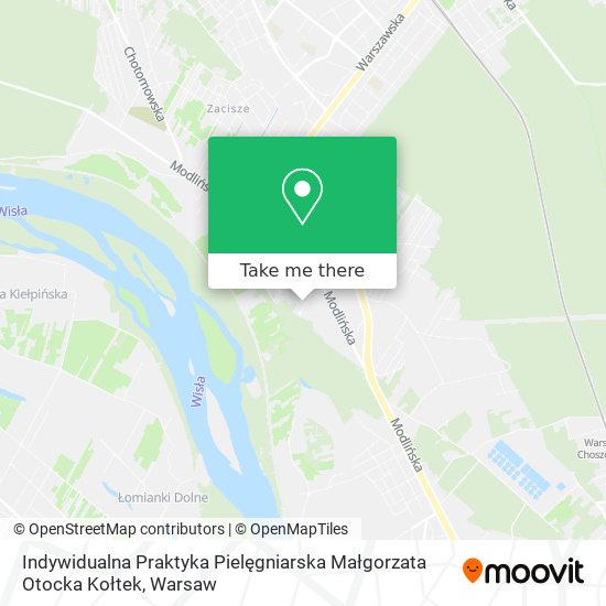 Indywidualna Praktyka Pielęgniarska Małgorzata Otocka Kołtek map