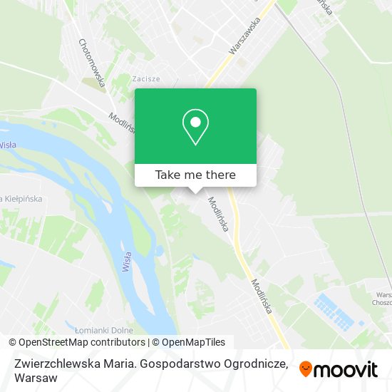 Zwierzchlewska Maria. Gospodarstwo Ogrodnicze map