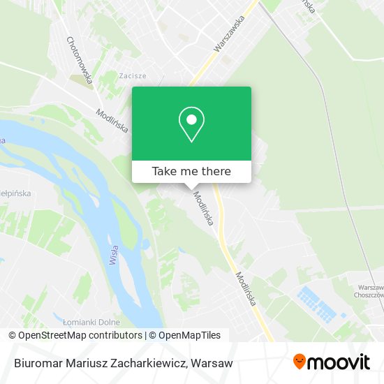 Biuromar Mariusz Zacharkiewicz map