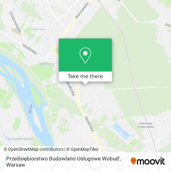 Przedsiębiorstwo Budowlano-Usługowe Wobud' map