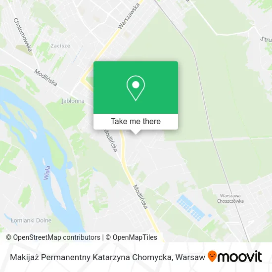 Makijaż Permanentny Katarzyna Chomycka map