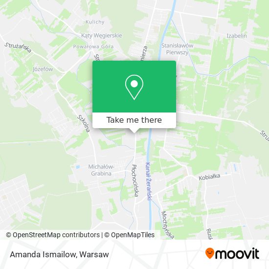 Amanda Ismailow map