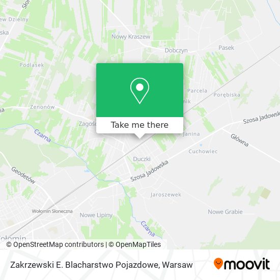 Zakrzewski E. Blacharstwo Pojazdowe map