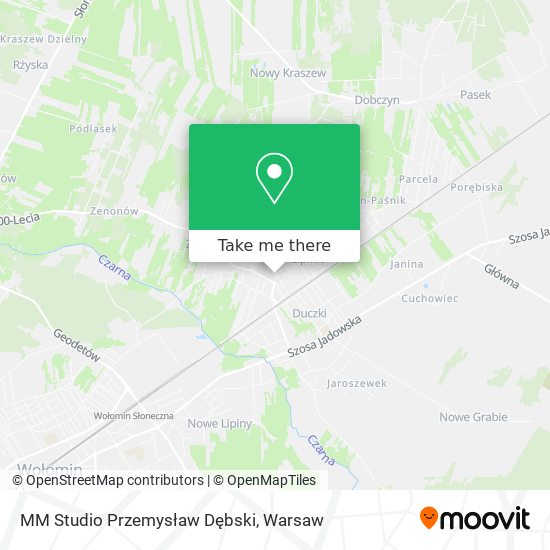 MM Studio Przemysław Dębski map