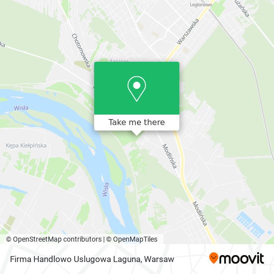 Карта Firma Handlowo Uslugowa Laguna