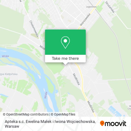 Apteka s.c. Ewelina Małek i Iwona Wojciechowska map