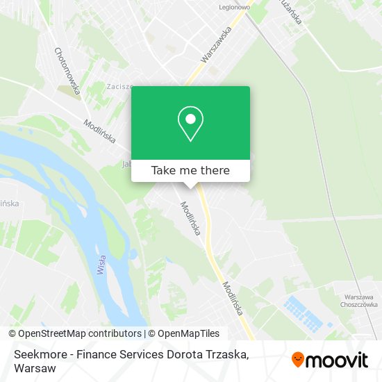 Seekmore - Finance Services Dorota Trzaska map