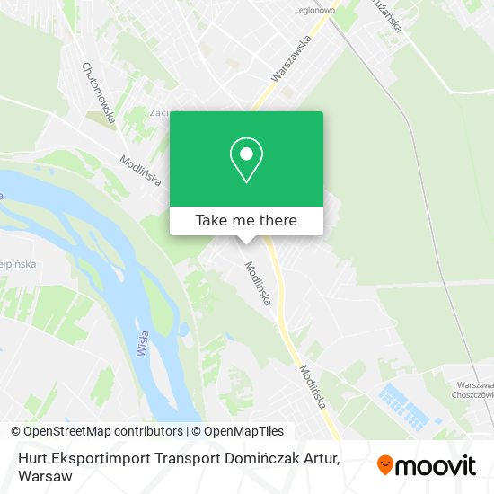 Hurt Eksportimport Transport Domińczak Artur map