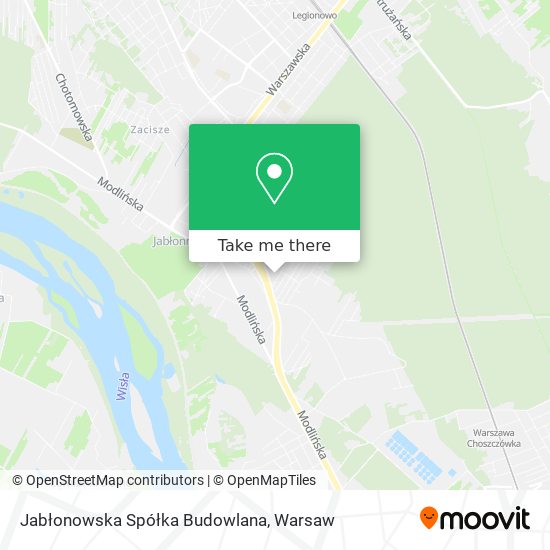 Jabłonowska Spółka Budowlana map