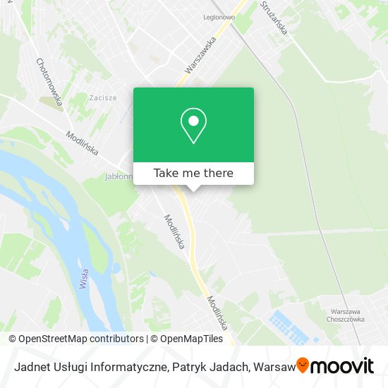 Jadnet Usługi Informatyczne, Patryk Jadach map