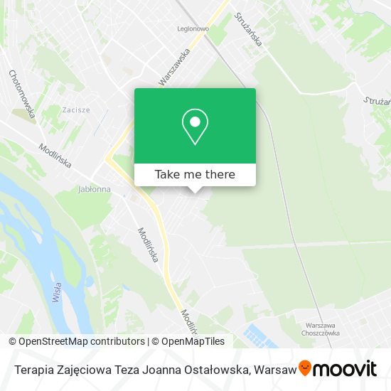 Terapia Zajęciowa Teza Joanna Ostałowska map