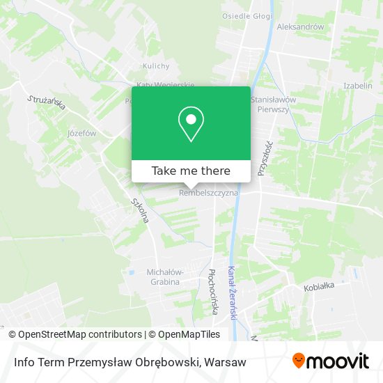 Info Term Przemysław Obrębowski map