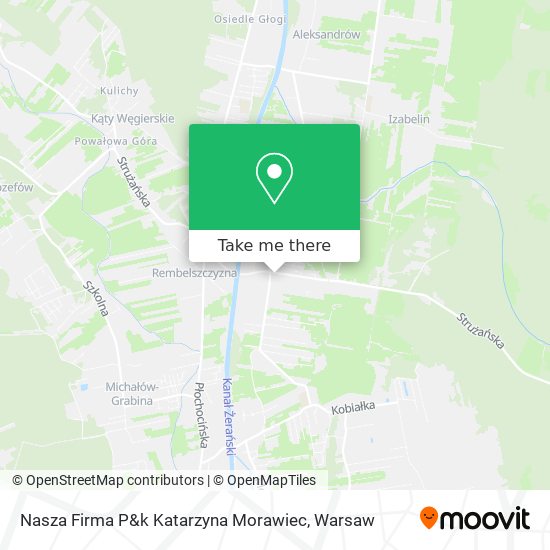 Nasza Firma P&k Katarzyna Morawiec map