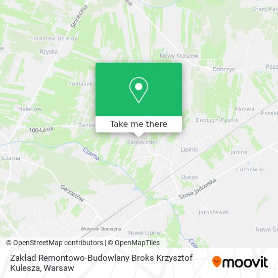 Zakład Remontowo-Budowlany Broks Krzysztof Kulesza map