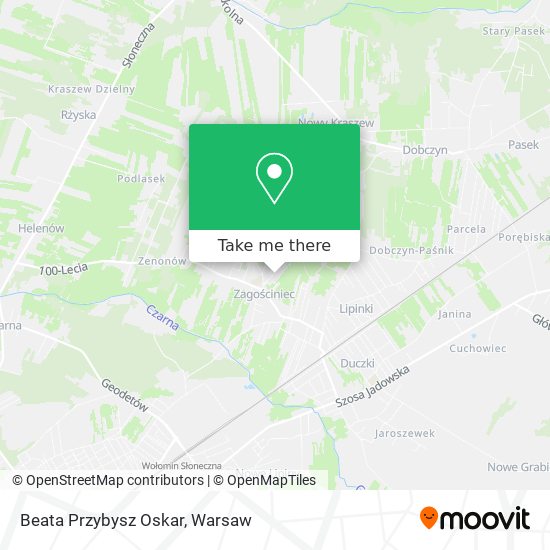 Beata Przybysz Oskar map