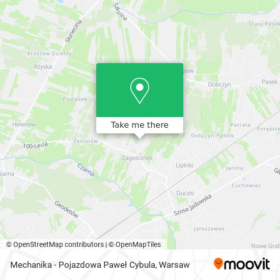 Mechanika - Pojazdowa Paweł Cybula map