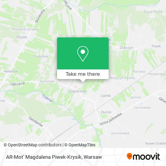 AR-Mot' Magdalena Piwek-Krysik map