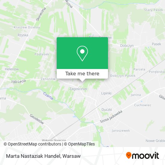 Marta Nastaziak Handel map