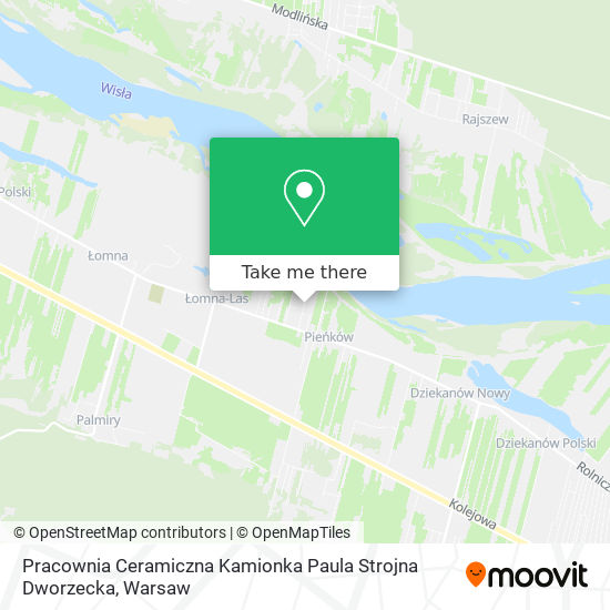 Pracownia Ceramiczna Kamionka Paula Strojna Dworzecka map