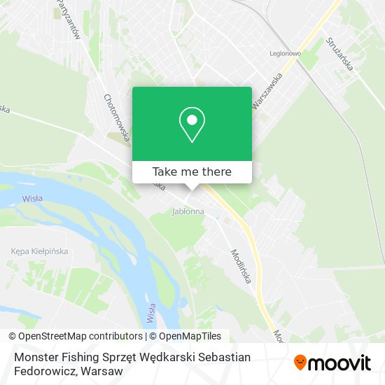 Monster Fishing Sprzęt Wędkarski Sebastian Fedorowicz map