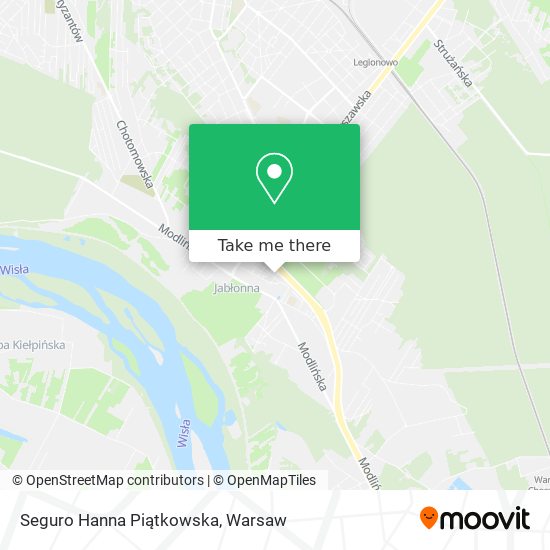 Seguro Hanna Piątkowska map