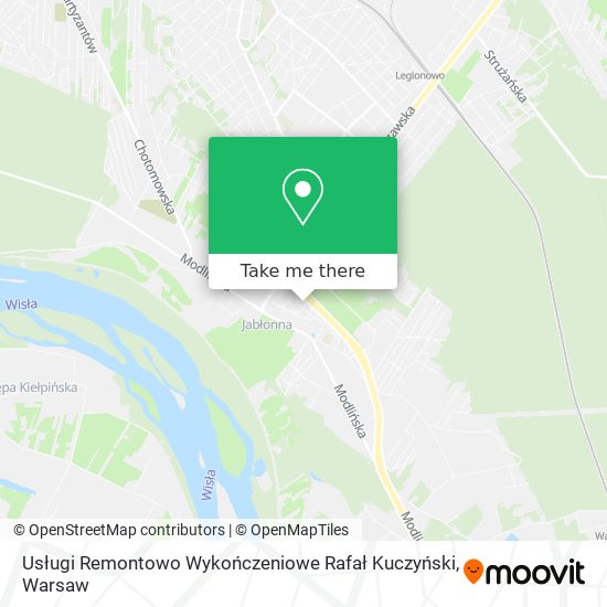 Usługi Remontowo Wykończeniowe Rafał Kuczyński map