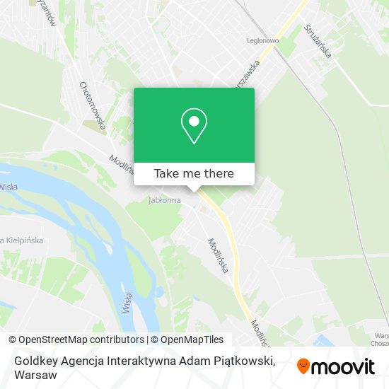 Goldkey Agencja Interaktywna Adam Piątkowski map