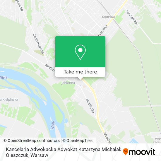 Kancelaria Adwokacka Adwokat Katarzyna Michalak Oleszczuk map