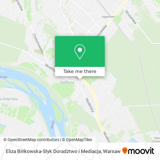 Eliza Bińkowska-Słyk Doradztwo i Mediacja map