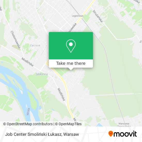 Карта Job Center Smoliński Łukasz