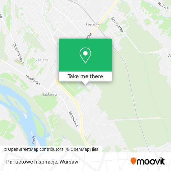 Parkietowe Inspiracje map