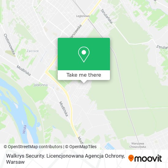 Walkrys Security. Licencjonowana Agencja Ochrony map