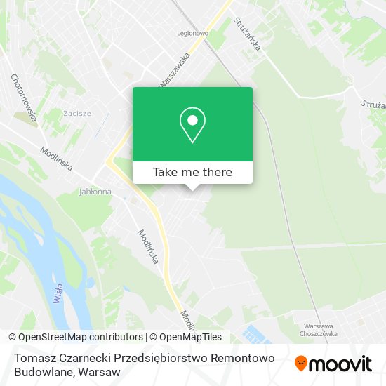 Tomasz Czarnecki Przedsiębiorstwo Remontowo Budowlane map