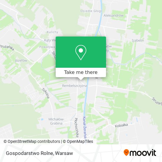 Gospodarstwo Rolne map