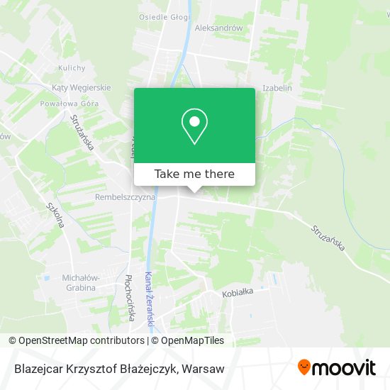 Blazejcar Krzysztof Błażejczyk map