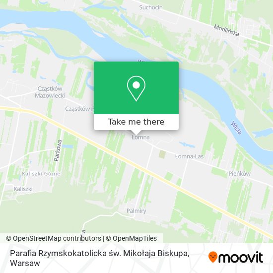 Parafia Rzymskokatolicka św. Mikołaja Biskupa map