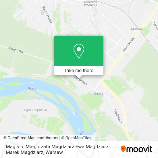 Mag s.c. Małgorzata Magdziarz Ewa Magdziarz Marek Magdziarz map