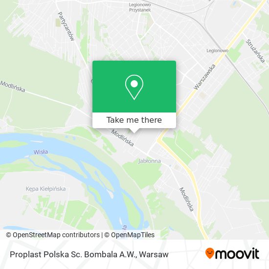 Proplast Polska Sc. Bombala A.W. map